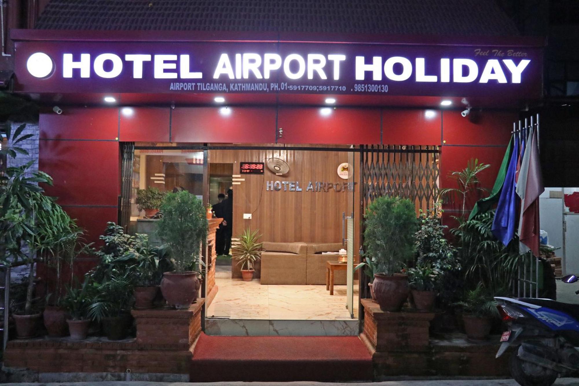 Hotel Airport Holiday Catmandu Exterior foto